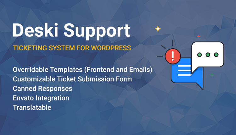Deski Support – WordPress HelpDesk & Support Ticketing Plugin